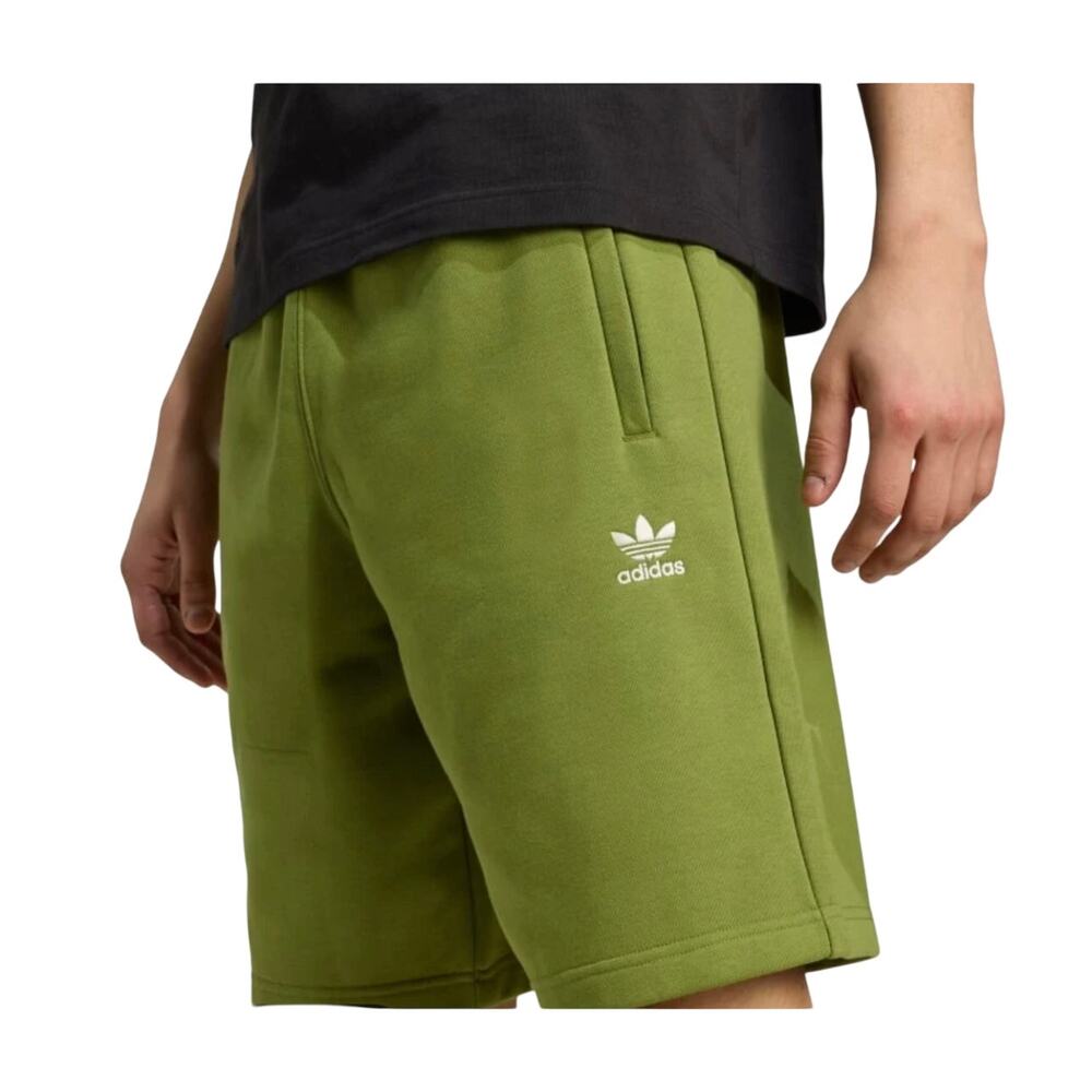 Adidas Essentials Athletic Men Shorts - Color: Green - Size: Small